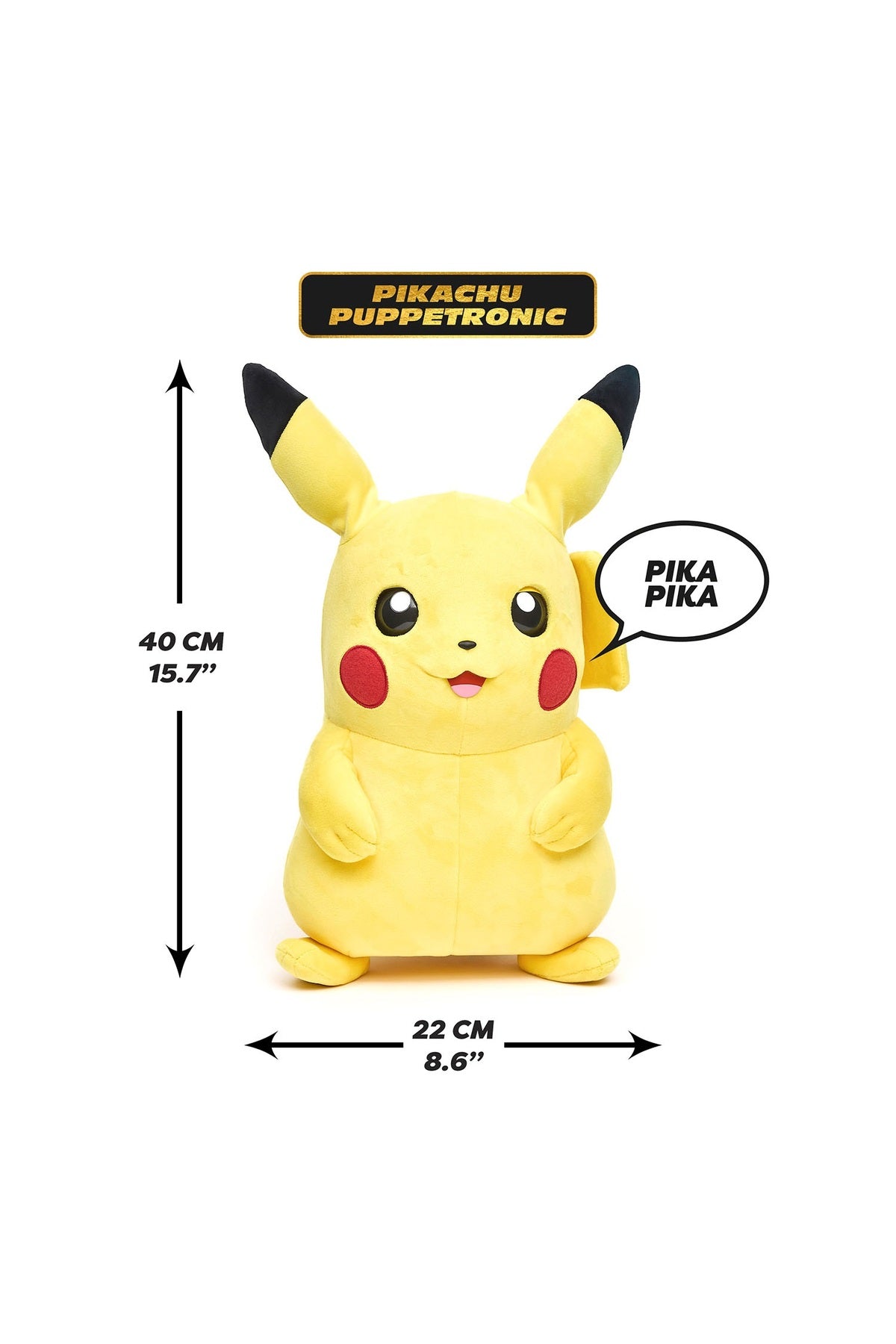 Pokemon Pikachu Elektronik Kukla 50 cm