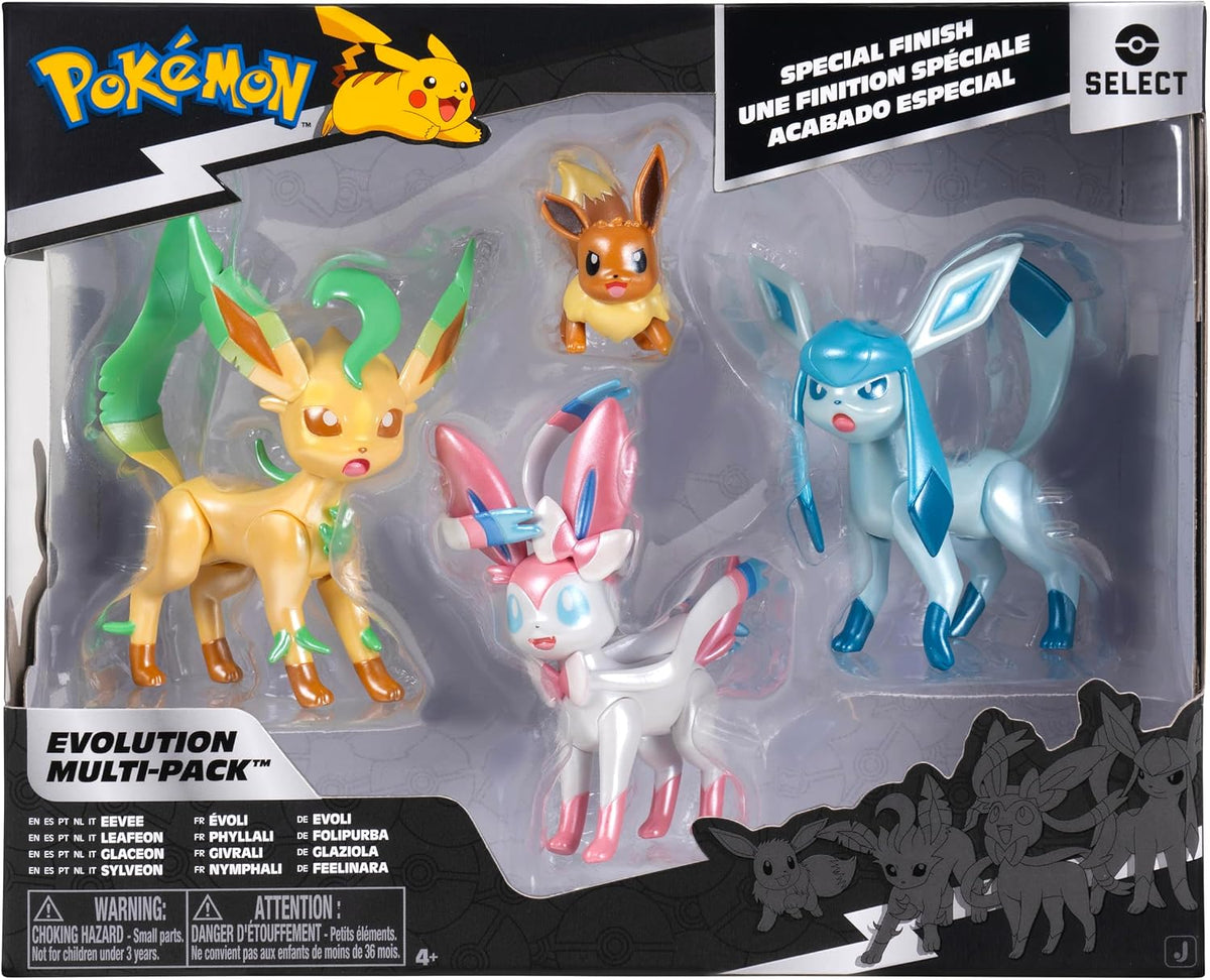 Pokemon Select Eevee Evolution Figür 4lü