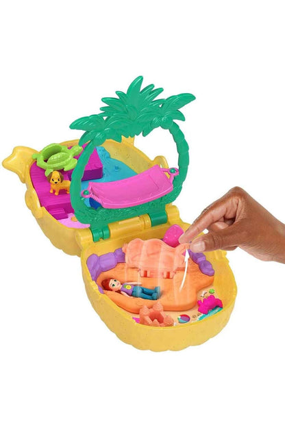 Polly Pocket Ananas Köpekçik Plajı Mini Oyun Seti