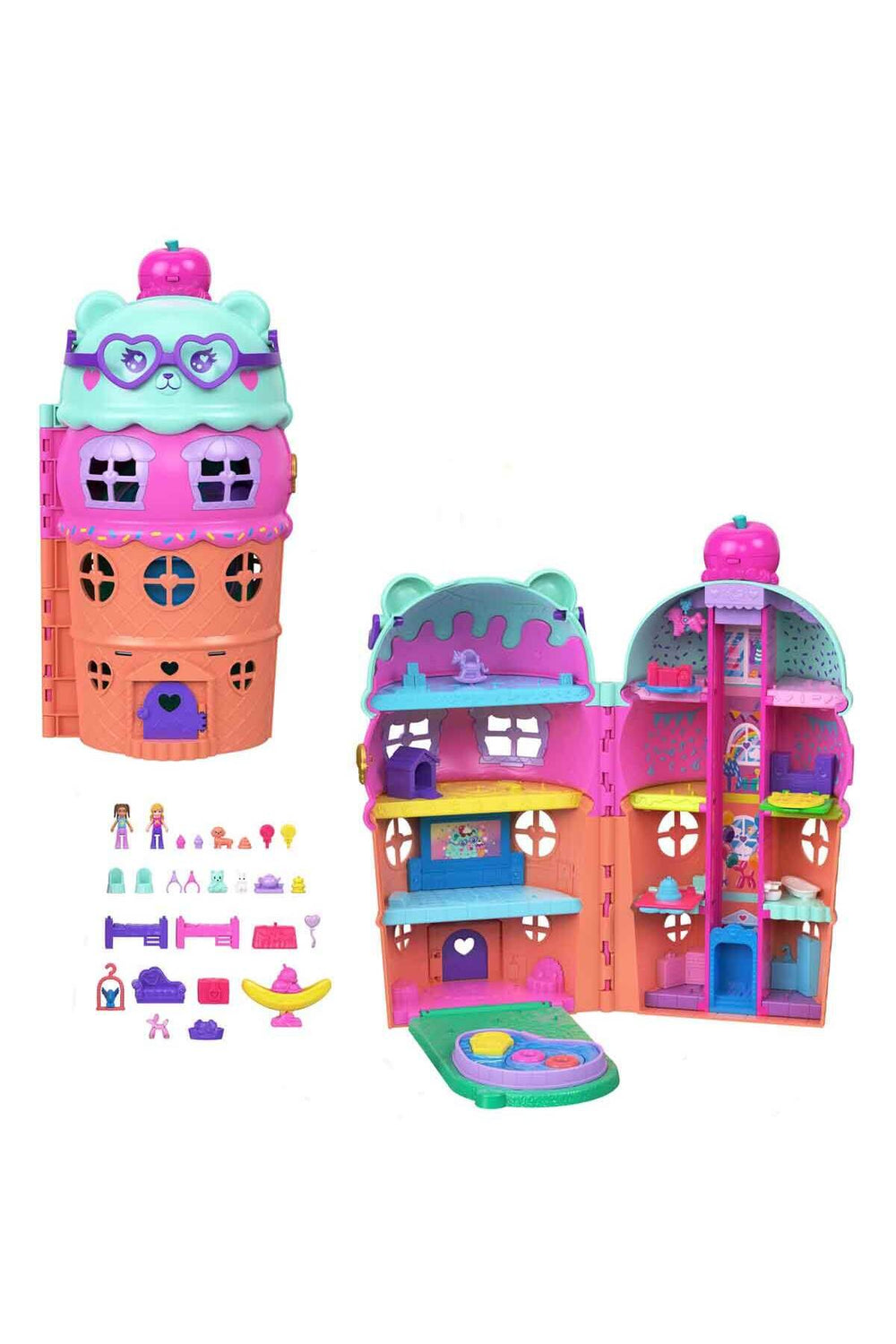Polly Pocket Dondurma Evi Oyun Seti