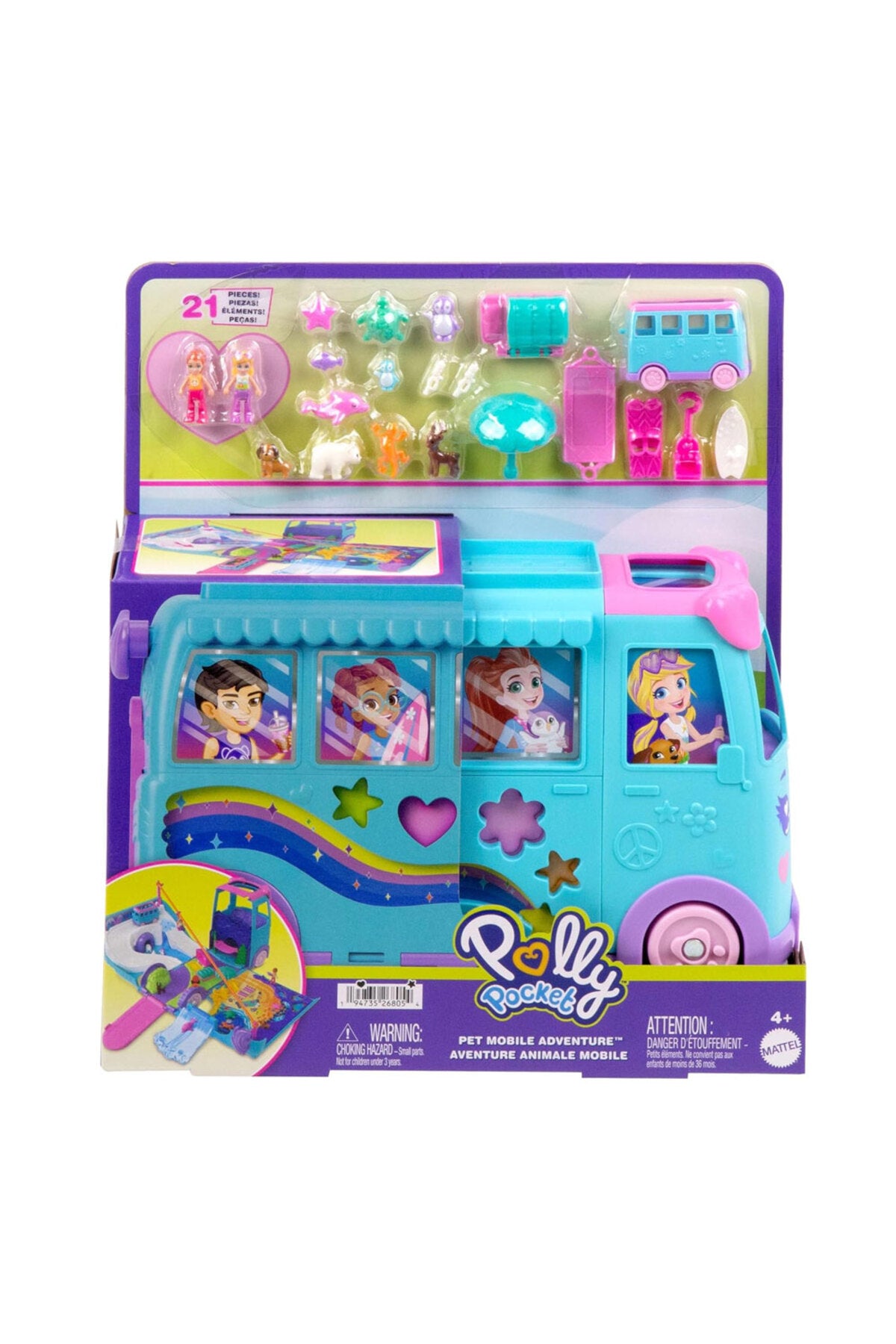 Polly Pocket Hayvancıkların Karavan Macerası