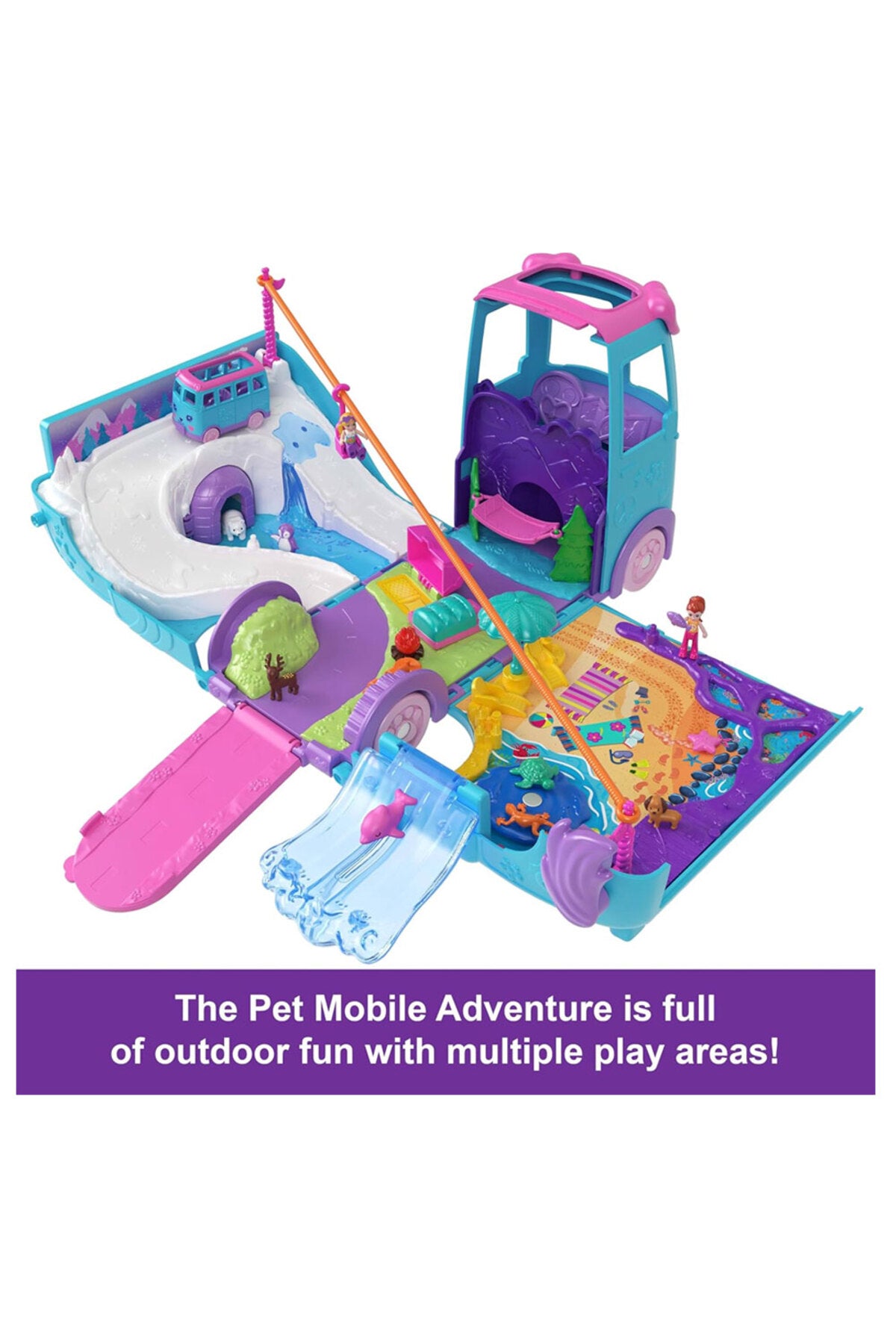 Polly Pocket Hayvancıkların Karavan Macerası