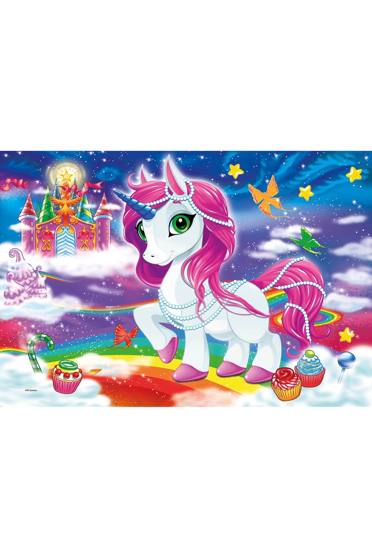 Pony Unicorn Dev Puzzle 12 Parça