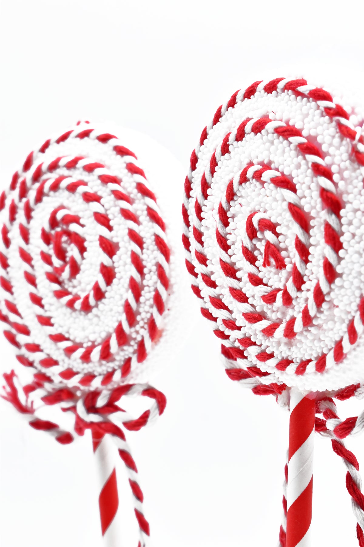 Premium Yılbaşı Süsü Lolipop  2li 40 cm