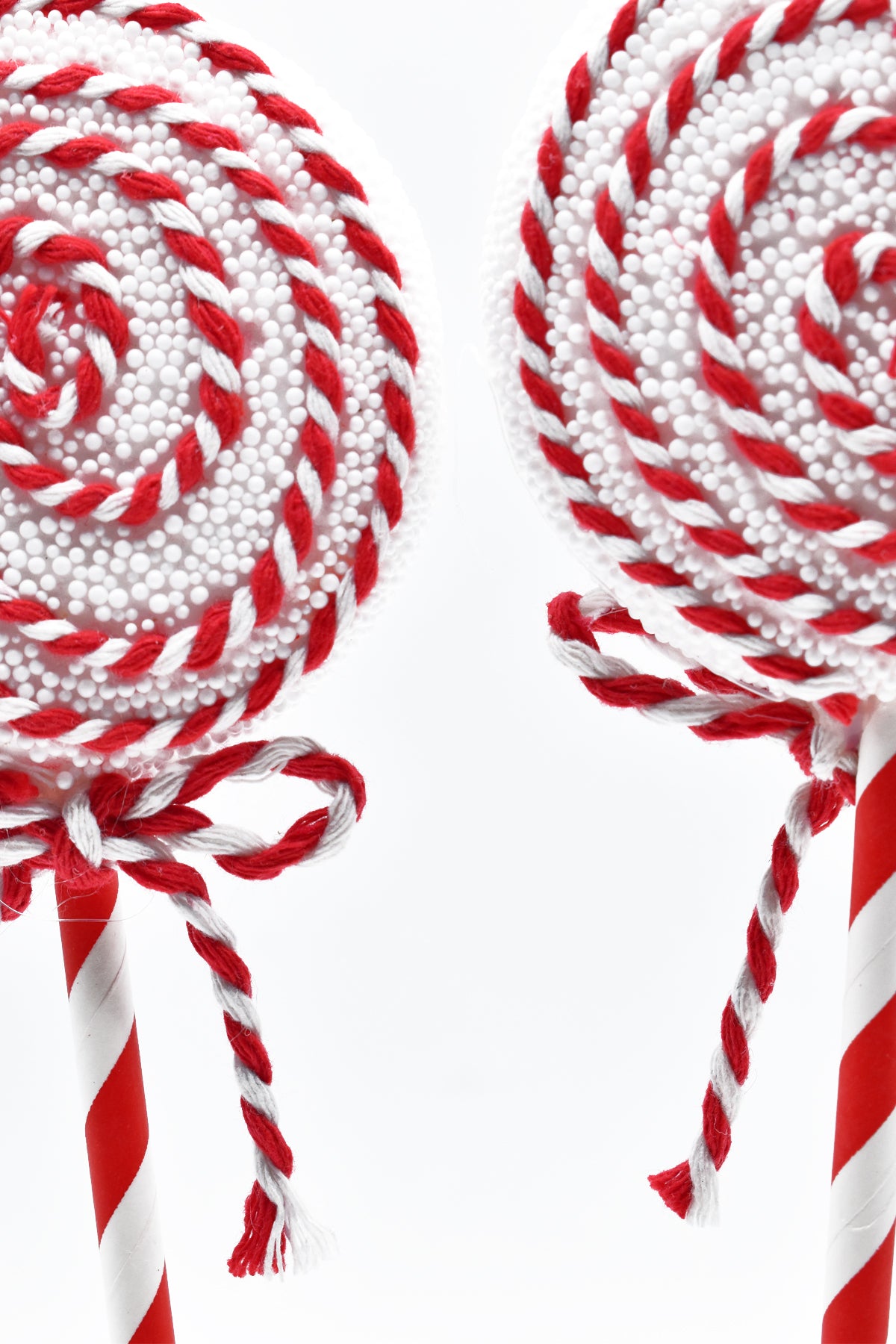 Premium Yılbaşı Süsü Lolipop  2li 40 cm