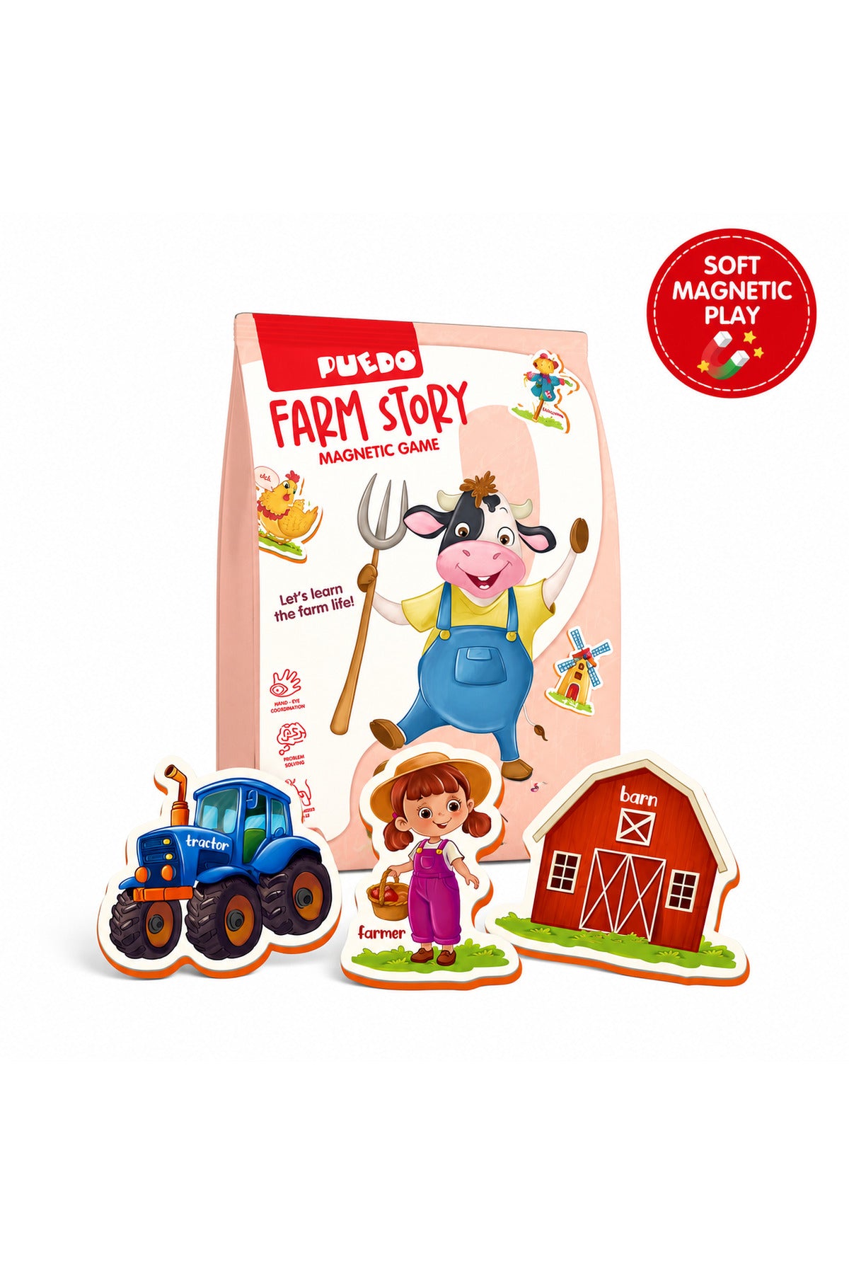 Puedo Farm Story Manyetik Eşleştirme Oyunu