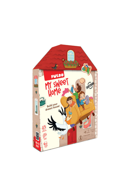 Puedo My Sweet Home Manyetik Ev Tasarım Oyunu
