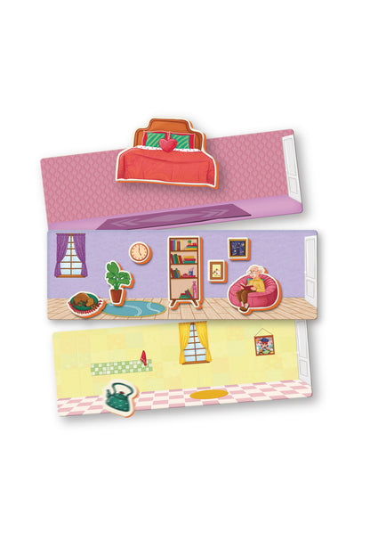 Puedo My Sweet Home Manyetik Ev Tasarım Oyunu