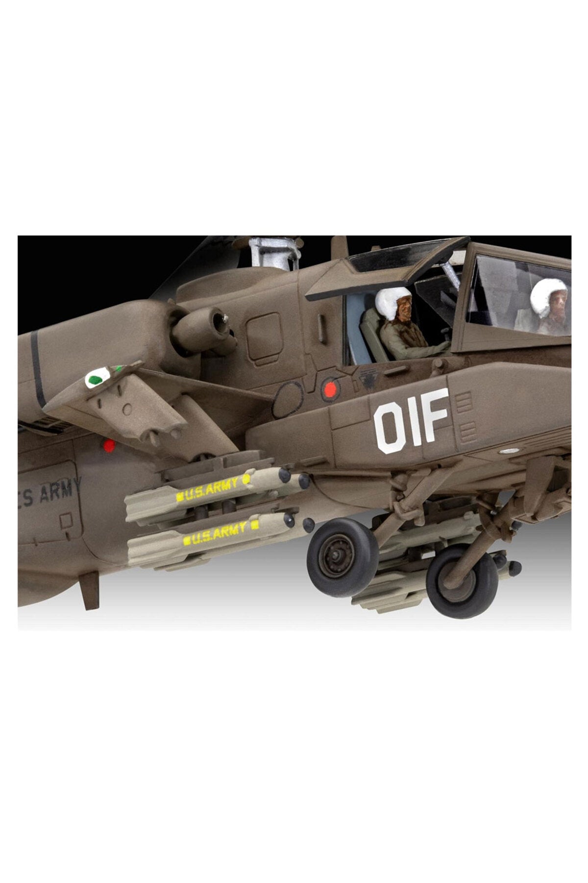 Revell AH-64A Apache Helikopter Model Set 1:72
