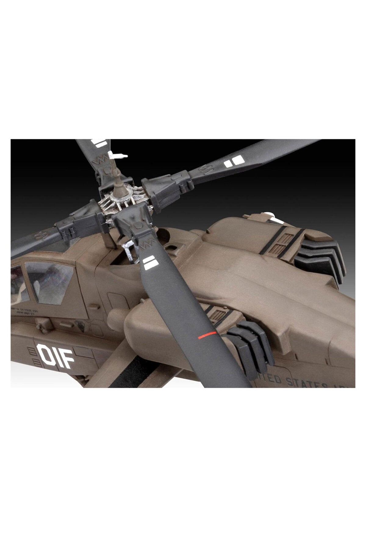 Revell AH-64A Apache Helikopter Model Set 1:72