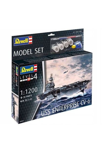 Revell USS Enterprise CV-6 Gemi Model Set