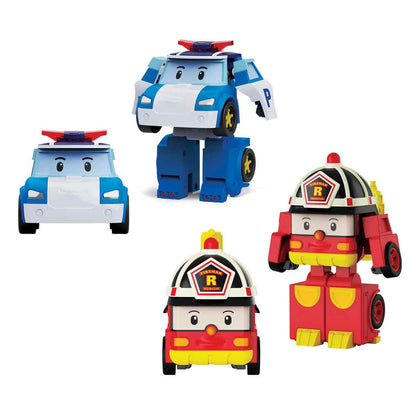 Robocar Poli 4'lü Kasabanın Kurtarma Araçları Seti