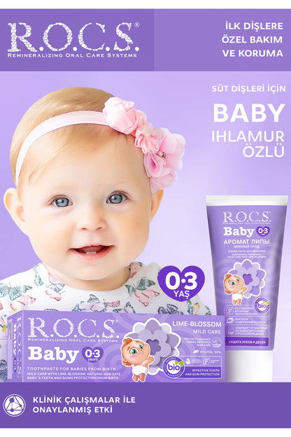 Rocs Baby Ihlamur Özlü Diş Macunu