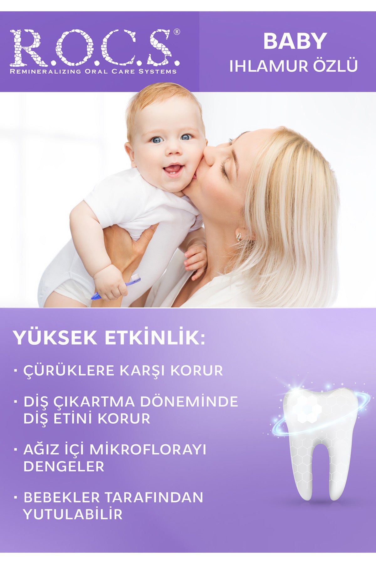 Rocs Baby Ihlamur Özlü Diş Macunu