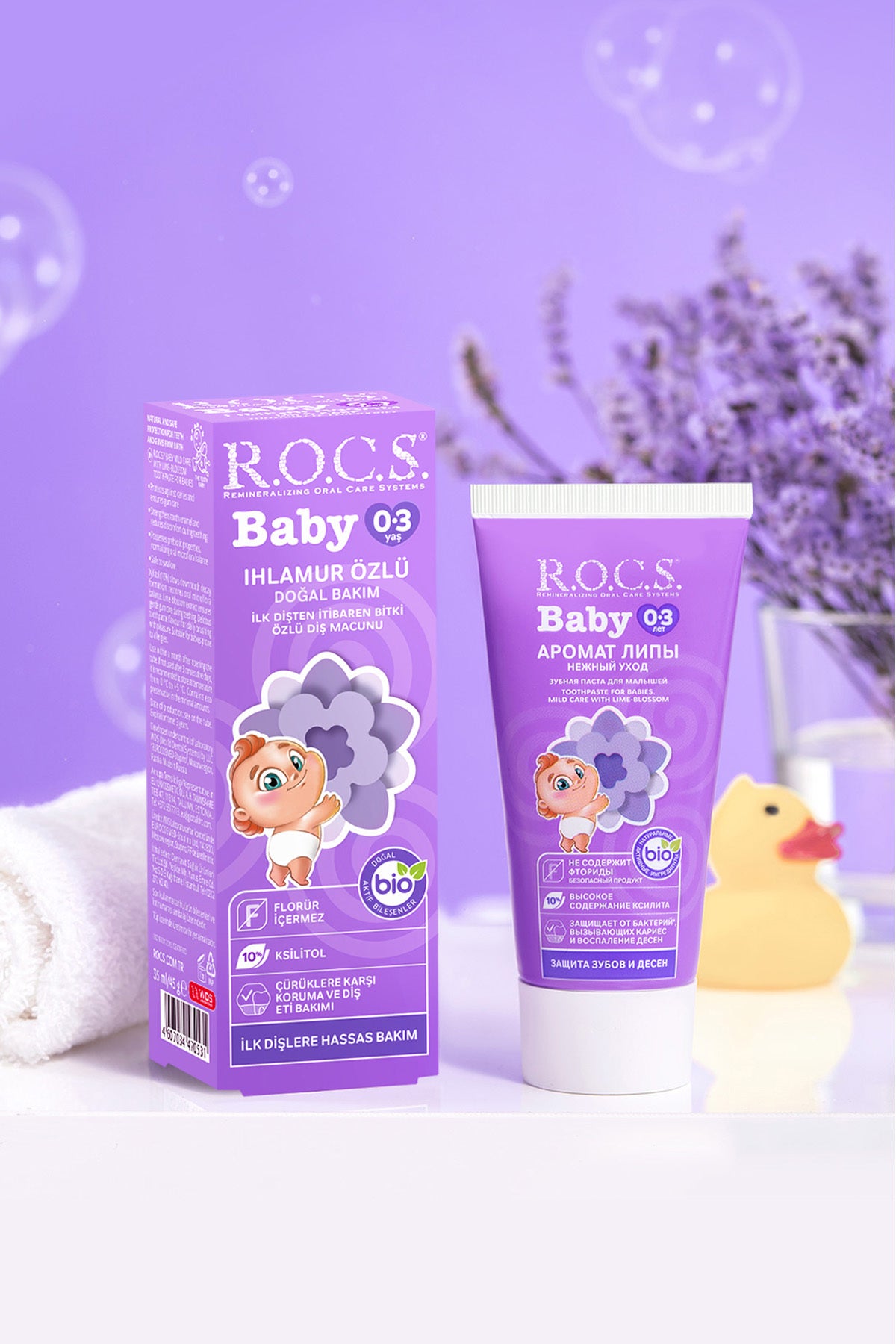 Rocs Baby Ihlamur Özlü Diş Macunu