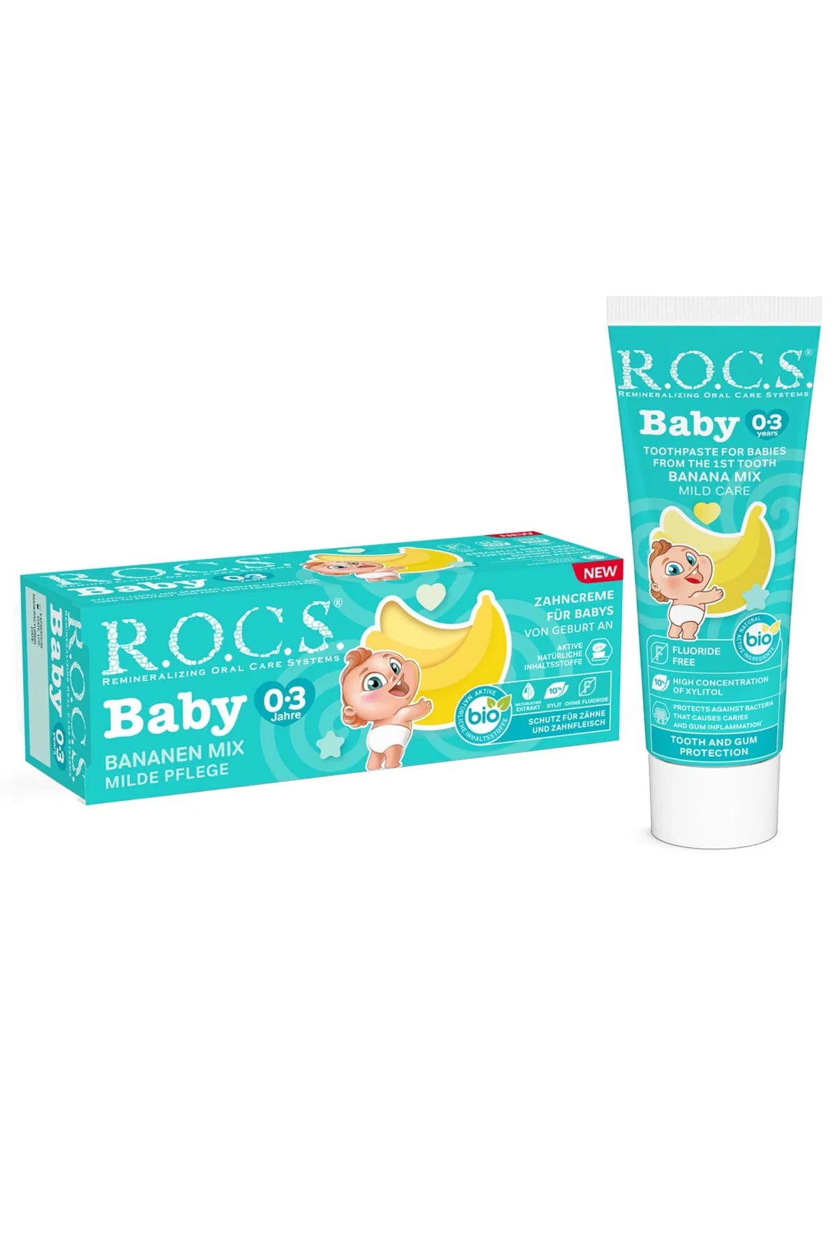 Rocs Baby Muz Püresi Diş Macunu