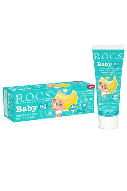 Rocs Baby Muz Püresi Diş Macunu