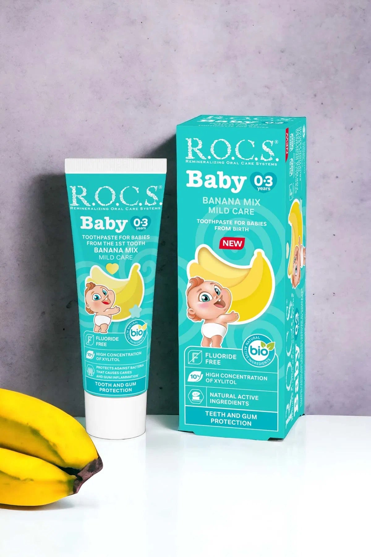Rocs Baby Muz Püresi Diş Macunu