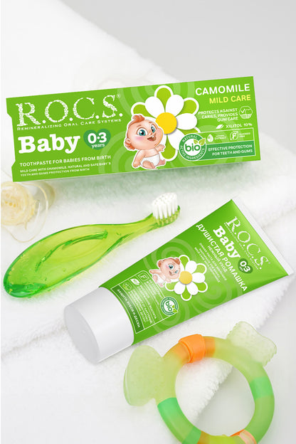 Rocs Baby Papatya Özlü Diş Macunu