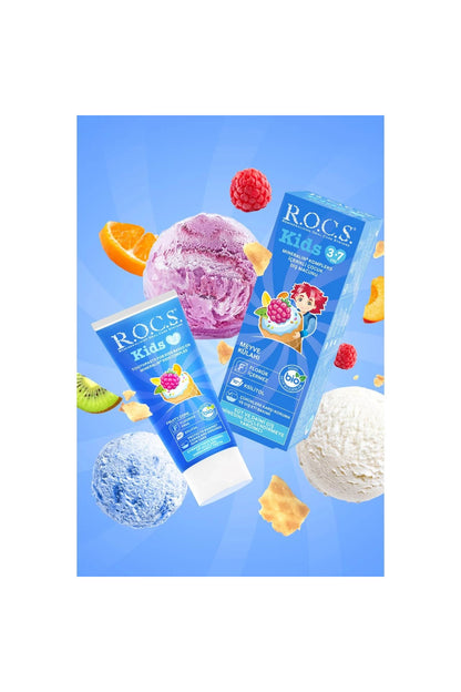 Rocs Kids Meyve Florürsüz  Diş Macunu