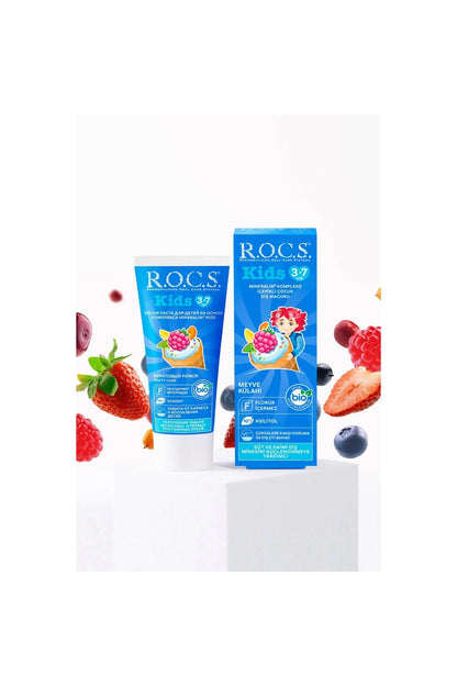 Rocs Kids Meyve Florürsüz  Diş Macunu