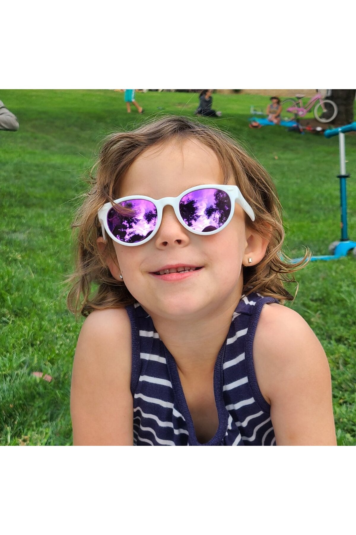 Roshambo Eyewear Ice Baby Güneş Gözlüğü Junior Mor