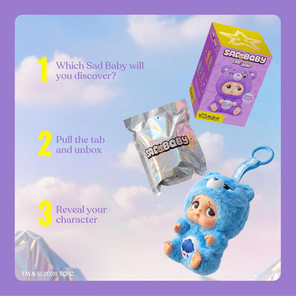 Sad Baby Care Bear Anahtarlık Sürpriz Paket