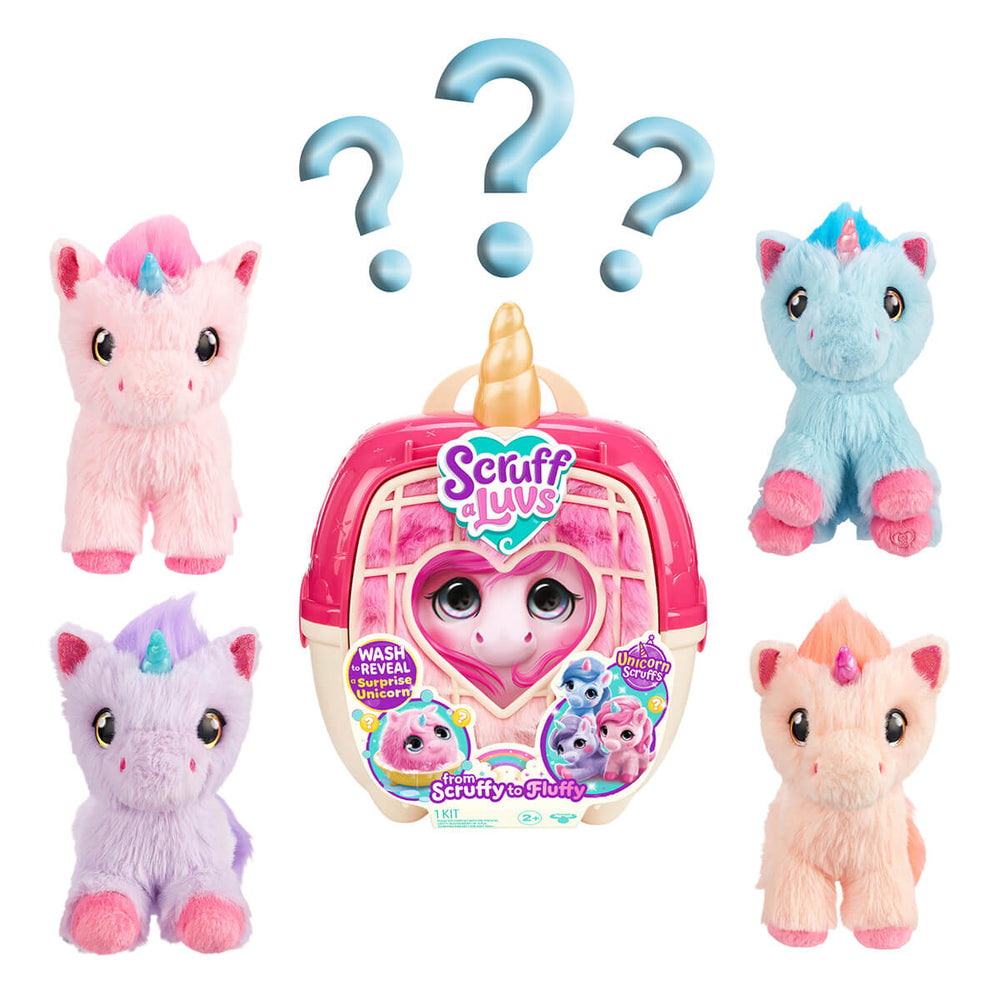 Scruff A Luvs Sevimli Unicorn Peluş S3