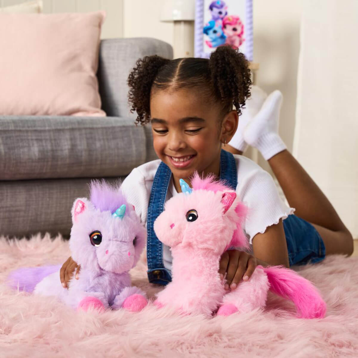 Scruff A Luvs Sevimli Unicorn Peluş S3