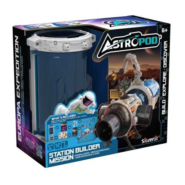 Silverlit Astropod Ay Üssü İnşaat Görevi Oyun Seti