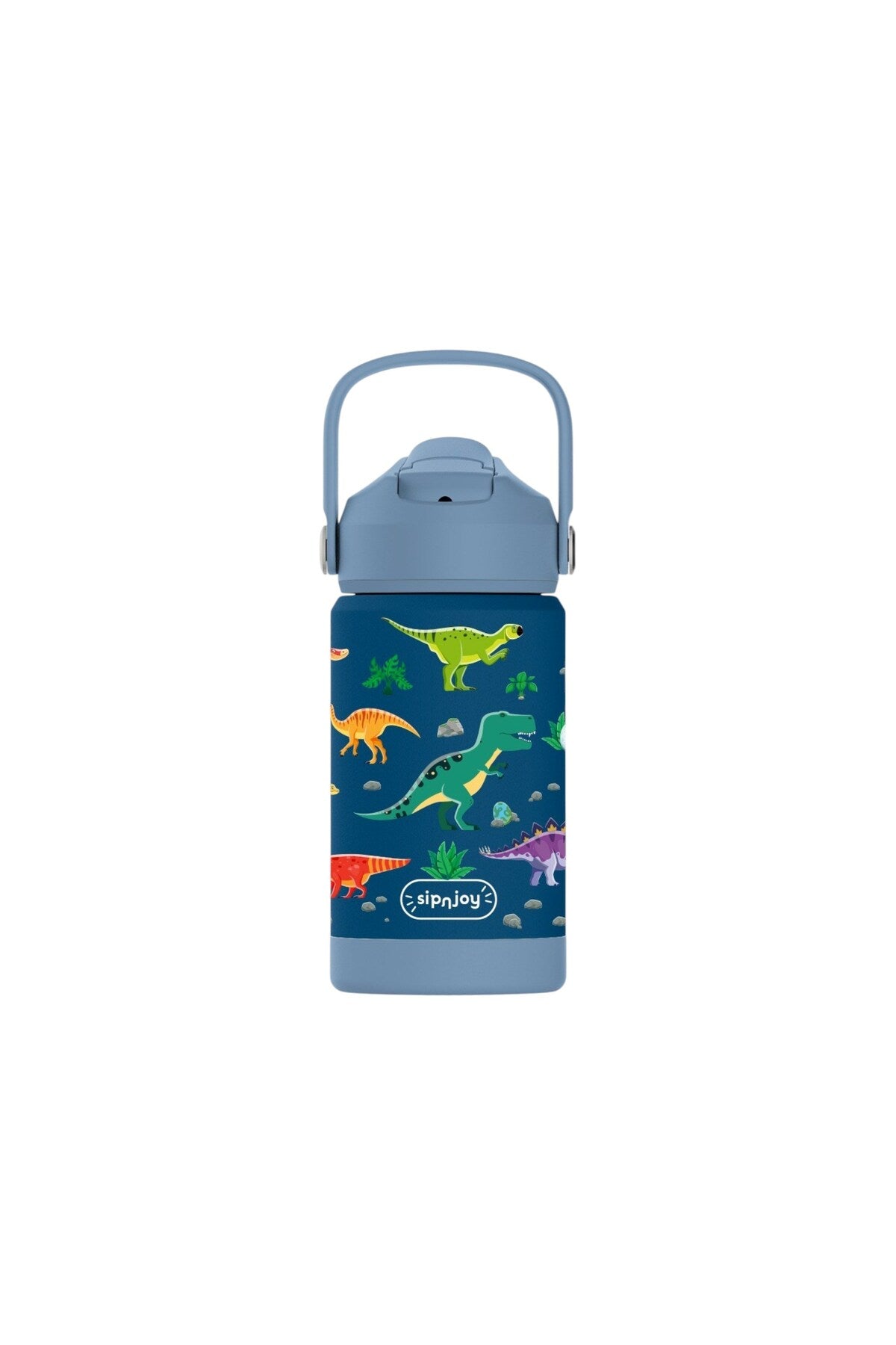 SipnJoy FlipSip Çocuk Su Termosu Dino Roar 360 ml