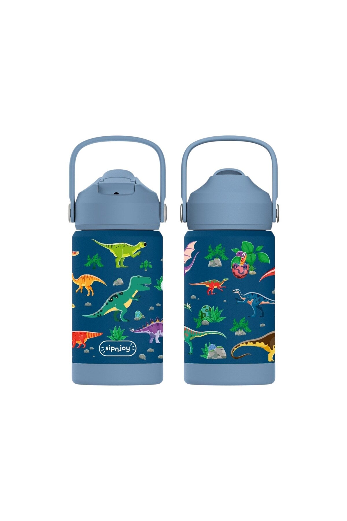 SipnJoy FlipSip Çocuk Su Termosu Dino Roar 360 ml