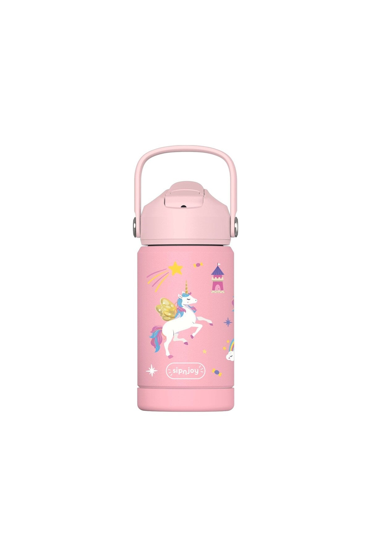 SipnJoy FlipSip Su Termosu Golden Horn 360 ml