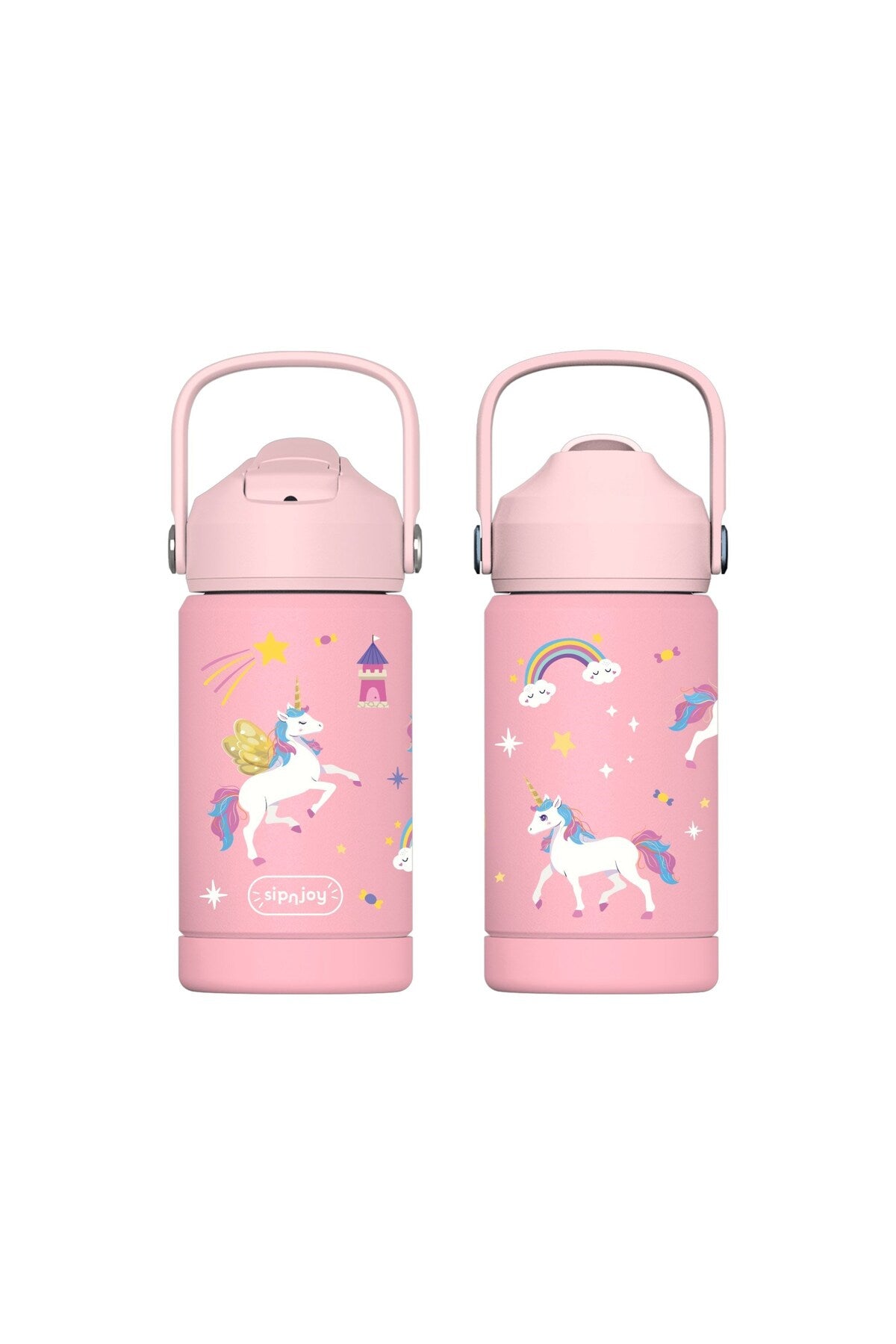 SipnJoy FlipSip Su Termosu Golden Horn 360 ml
