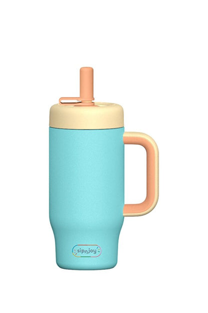 SipnJoy HandleHug Tumbler Termos Turkuaz 550 ml