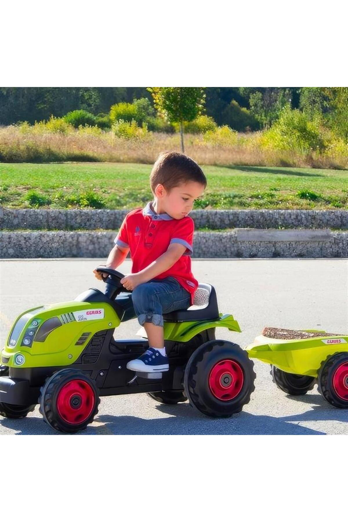 Smoby Klas Römorklu Traktör