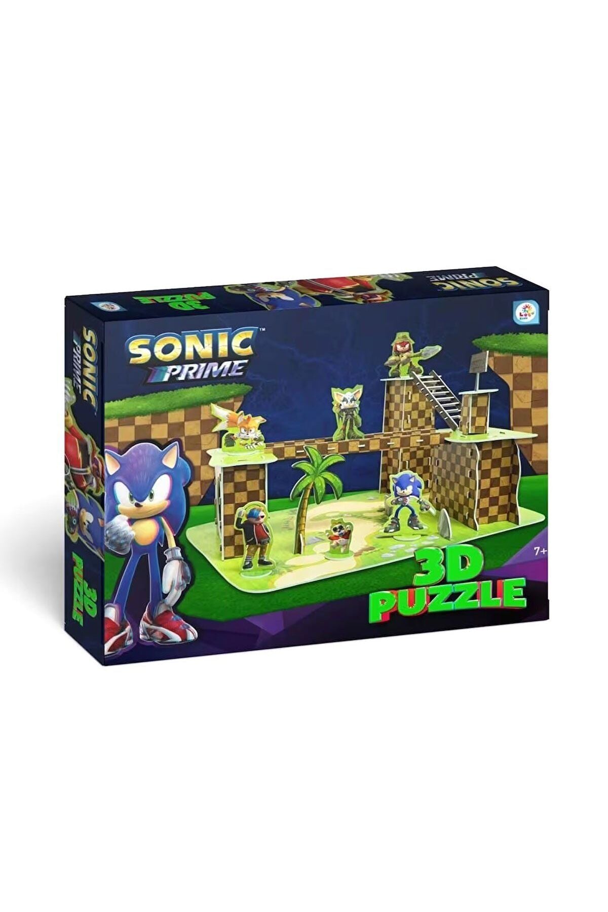 Sonic Prime Puzzle 3 Boyutlu 60 Parça