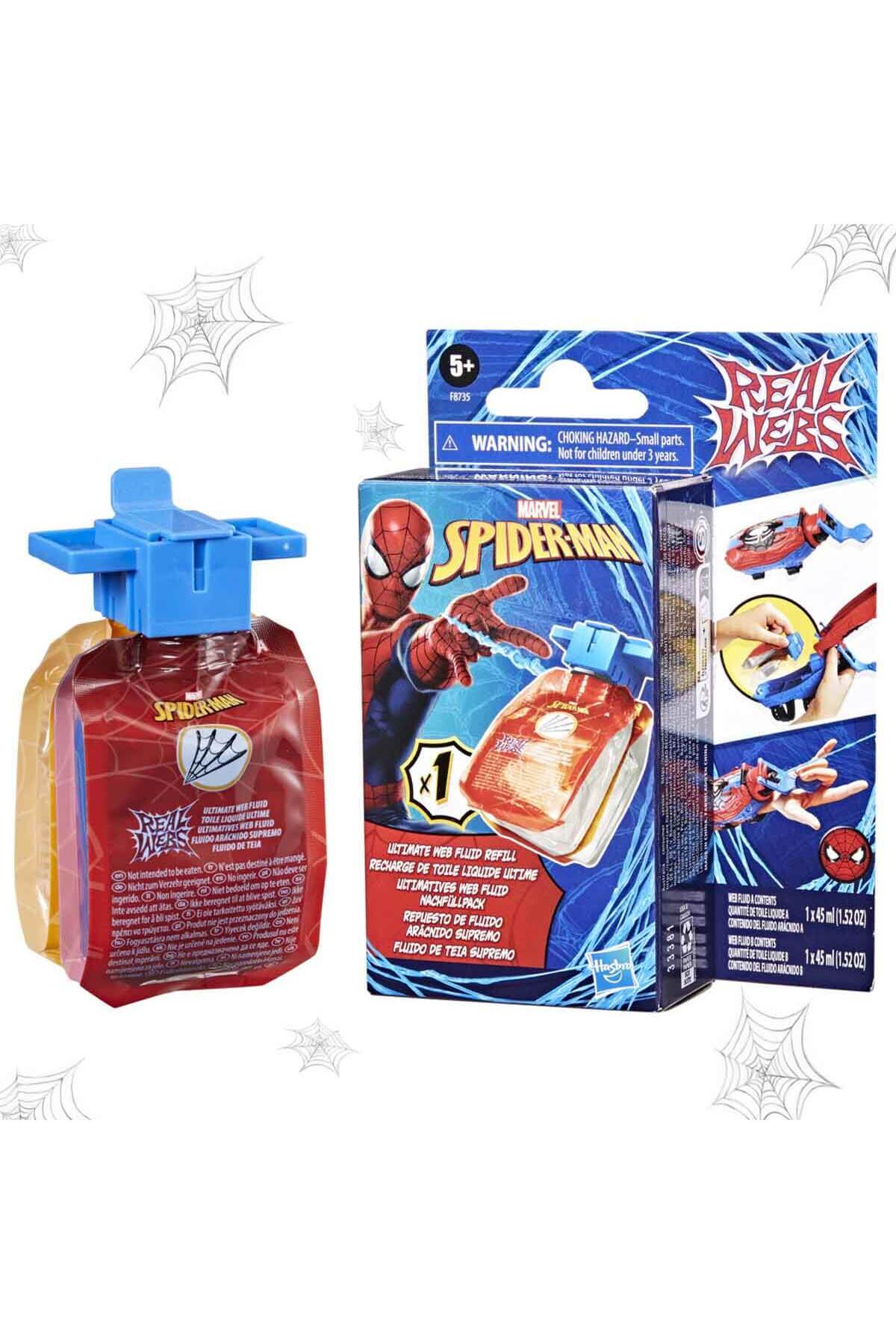 Spider-Man Ağ ve Su Fırlatıcı Yedek Paket