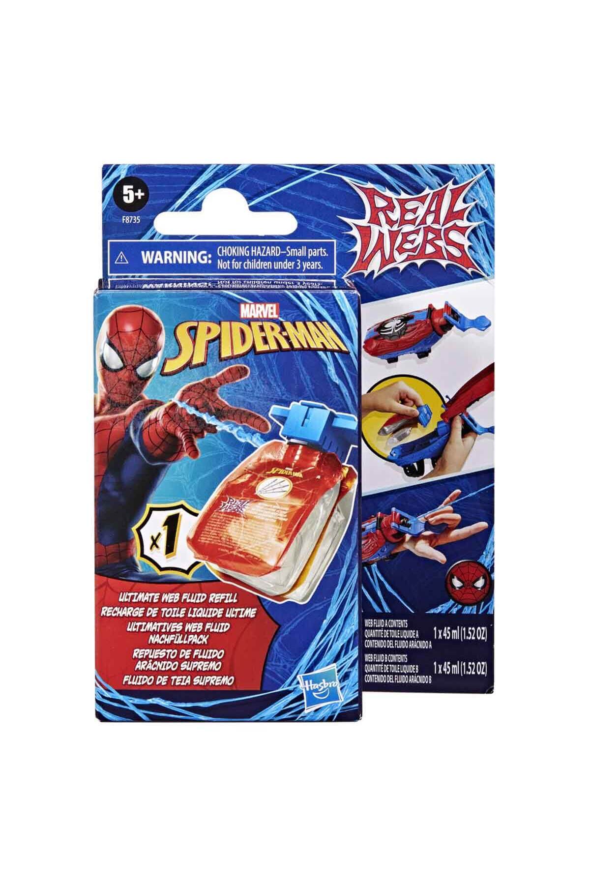 Spider-Man Ağ ve Su Fırlatıcı Yedek Paket