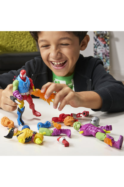 Spider-Man Mixmashers Scarlet Figür