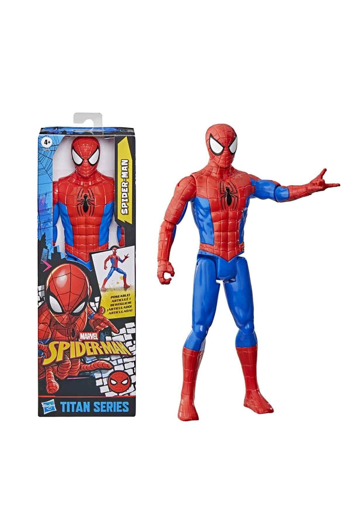 Spider-Man Red Blue Classic Titan Serisi