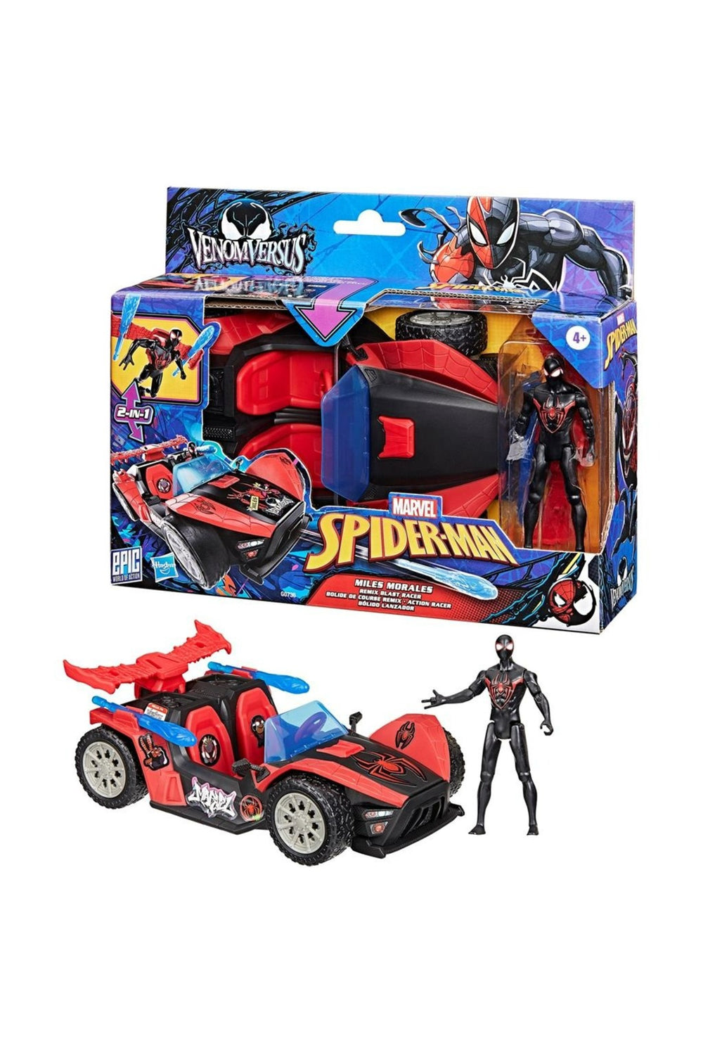 Spider-Man Venom vs Miles Morales Oyun Seti