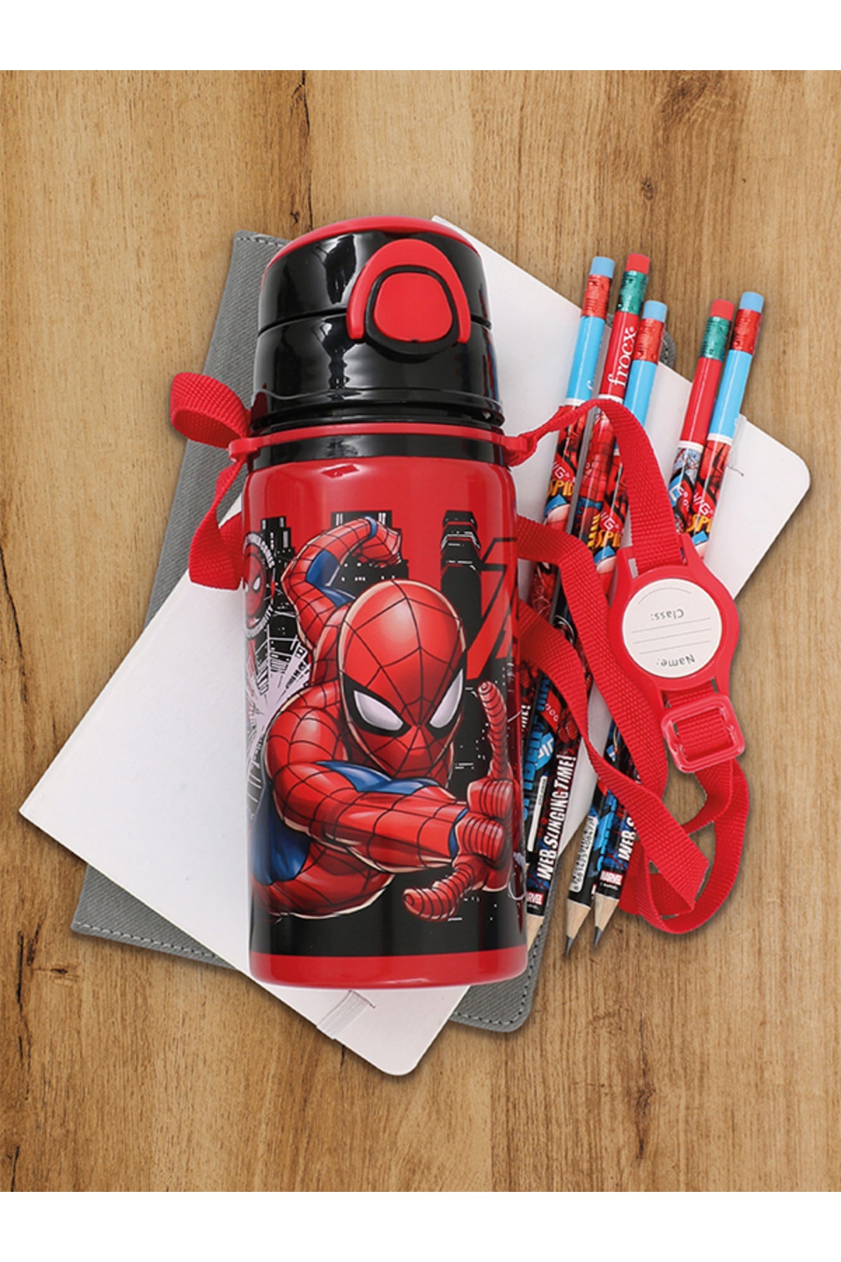 Spiderman Çelik Matara Salto 500 ml Thwıp