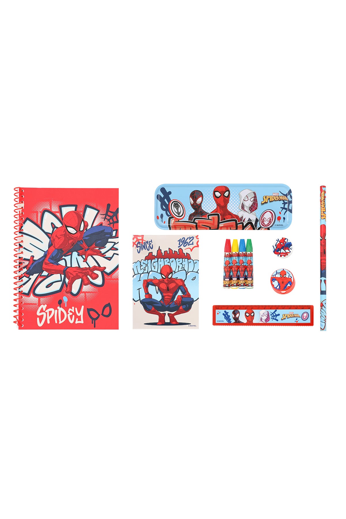 Spiderman Friendly Kırtasiye Seti 11 Parça