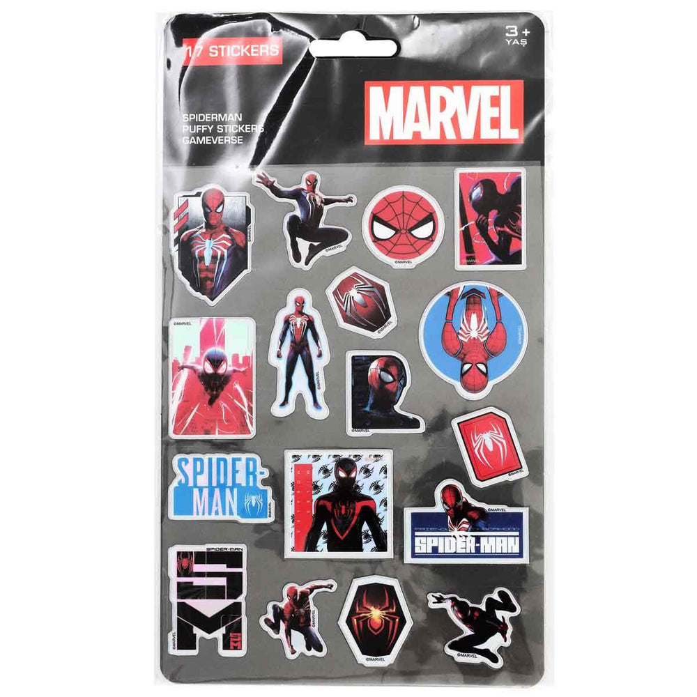Spiderman Puffy Sticker Pam