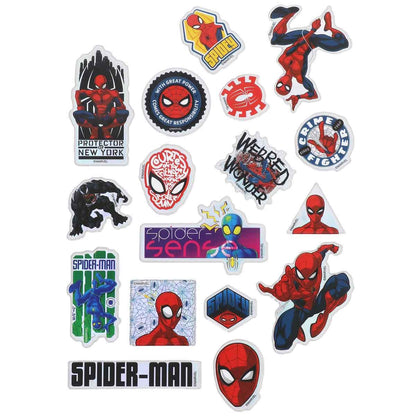Spiderman Puffy Sticker Webs