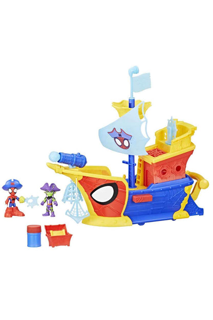 Spidey and His Amazing Friends Korsan Gemisi Set