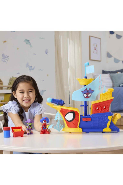 Spidey and His Amazing Friends Korsan Gemisi Set
