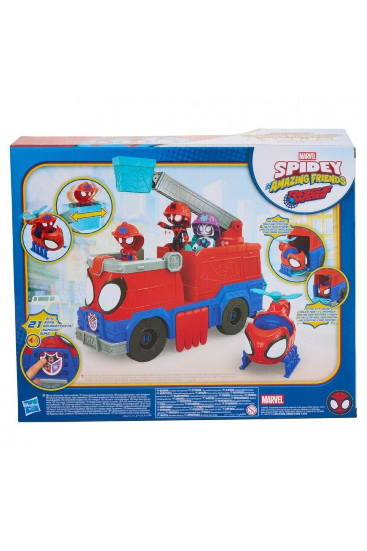 Spidey His Amazing Friends Webs Fire Oyun Seti