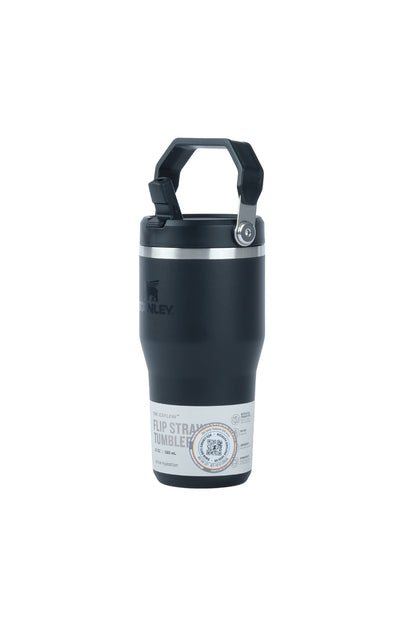 Stanley Iceflow Flip Straw Termos Siyah 590 ml